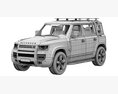 Land Rover Defender EXPLORER PACK 3D 모델  seats