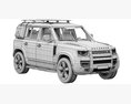 Land Rover Defender EXPLORER PACK Modelo 3D