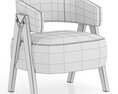 Poliform Loai Chair Modello 3D