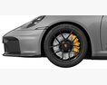 Porsche 911 Carrera GTS 2025 3D模型 正面图