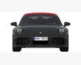Porsche 911 Carrera GTS Cabriolet 2025 3D модель seats