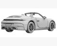 Porsche 911 Carrera GTS Cabriolet 2025 Modèle 3d