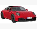 Porsche 911 Targa 4 GTS 2025 3Dモデル