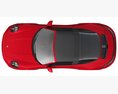 Porsche 911 Targa 4 GTS 2025 3Dモデル clay render