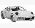 Porsche 911 Targa 4 GTS 2025 3Dモデル