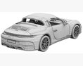 Porsche 911 Targa 4 GTS 2025 3D модель