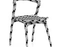 Restoration Hardware Luka Dining Side Chair Modelo 3D