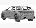 Lexus RX 500h F-Sport 2023 Modello 3D