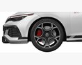 Volkswagen Golf GTI Clubsport 2025 Modello 3D vista frontale