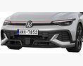 Volkswagen Golf GTI Clubsport 2025 3Dモデル clay render