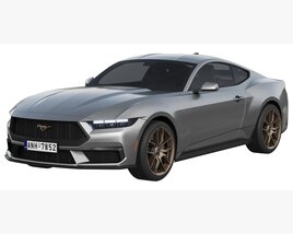 Ford Mustang 2023 3D模型