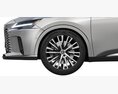 Lexus RX 450 2023 Modelo 3D vista frontal