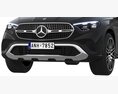 Mercedes-Benz GLC Coupe 2023 3D模型 clay render