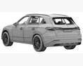 Mercedes-Benz GLC Coupe 2023 3D модель seats