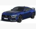 Ford Mustang Dark Horse 2024 3Dモデル