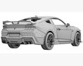Ford Mustang Dark Horse 2024 3D-Modell
