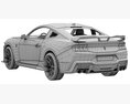 Ford Mustang Dark Horse 2024 Modello 3D