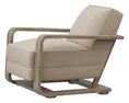 Restoration Hardware Laurent Leather Chair Modelo 3d