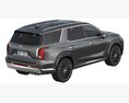 Hyundai Palisade 2023 3D модель top view