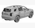 Hyundai Palisade 2023 3D модель