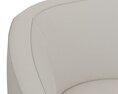 Restoration Hardware Lecco Swivel Chair 3D-Modell