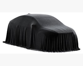 SUV Coupe Car Cover 3D 모델 