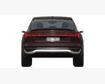 Audi Q8 Sportback E-tron 3D模型 dashboard