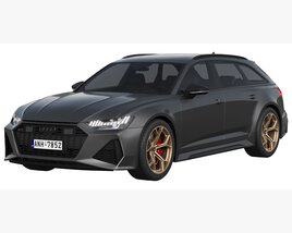 Audi RS6 Avant Performance 3Dモデル