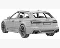 Audi RS6 Avant Performance 3D模型