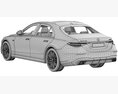Mercedes-Benz S63 AMG E Performance 2023 3D模型 seats