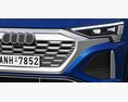 Audi SQ8 Sportback E-tron Modello 3D vista laterale