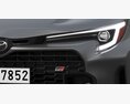 Toyota GR Corolla 2023 3D-Modell Seitenansicht