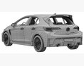 Toyota GR Corolla 2023 3D модель seats