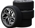 Hyundai Tires 3D модель