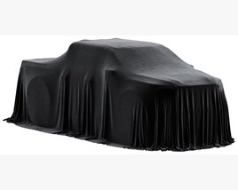 Pick-Up Car Cover 3D model