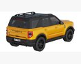 Ford Bronco Sport 3D модель top view