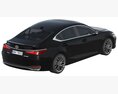 Lexus ES 2022 3d model top view