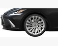 Lexus ES 2022 3D-Modell Vorderansicht