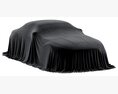 Coupe Car Cover 3D 모델 