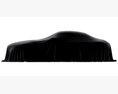 Coupe Car Cover 3D 모델  side view