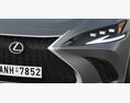 Lexus ES F-sport 2022 Modelo 3d vista lateral