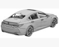 Lexus ES F-sport 2022 3D-Modell