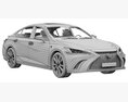 Lexus ES F-sport 2022 3d model