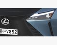 Lexus RZ 450e 2023 3D-Modell Seitenansicht
