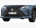 Lexus RZ 450e 2023 3Dモデル clay render