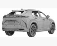Lexus RZ 450e 2023 3D-Modell