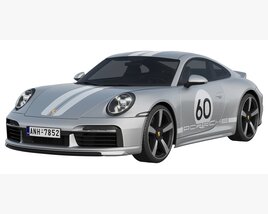 Porsche 911 Sport Classic 2023 3D model