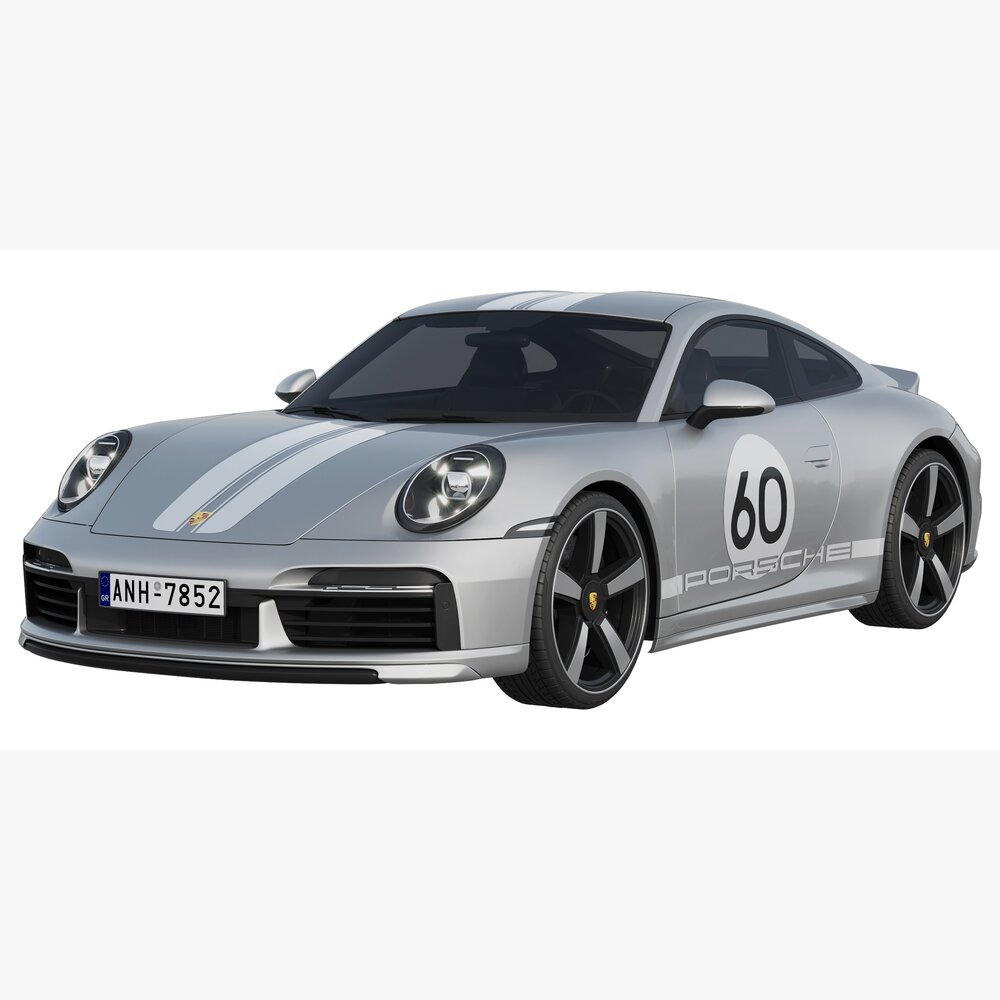 Porsche 911 Sport Classic 2023 3Dモデル