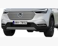 Honda HR-V 2022 Modello 3D clay render