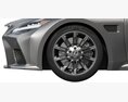 Lexus LS500h Hybrid 2022 3D-Modell Vorderansicht